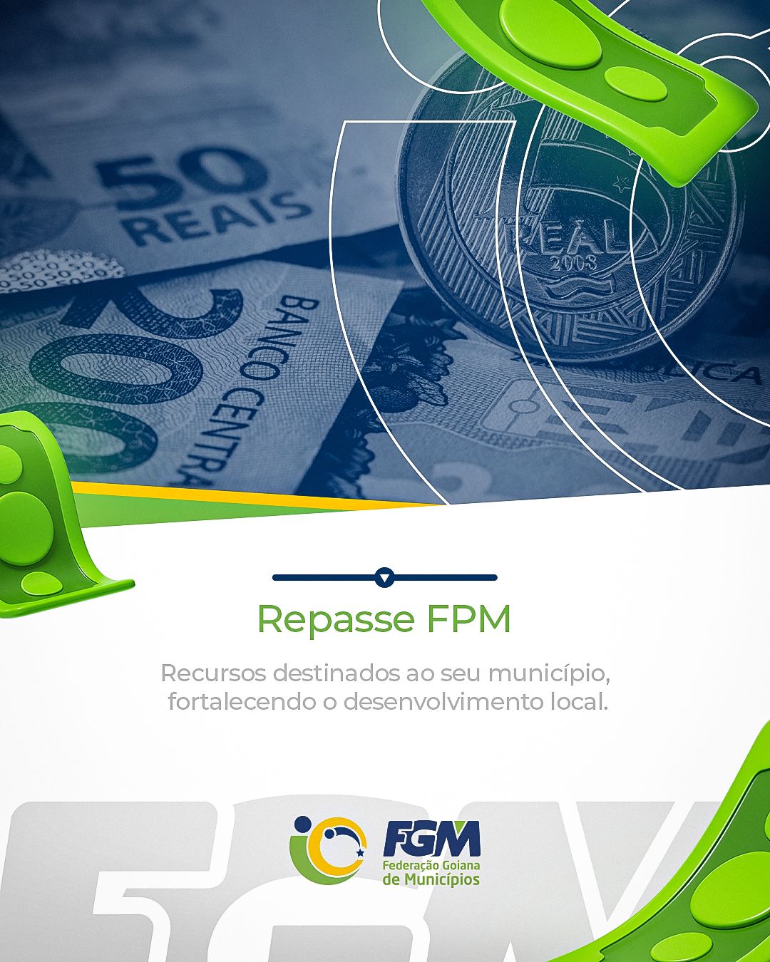 Municípios recebem nesta sexta-feira (9) a primeira parcela do FPM de maio